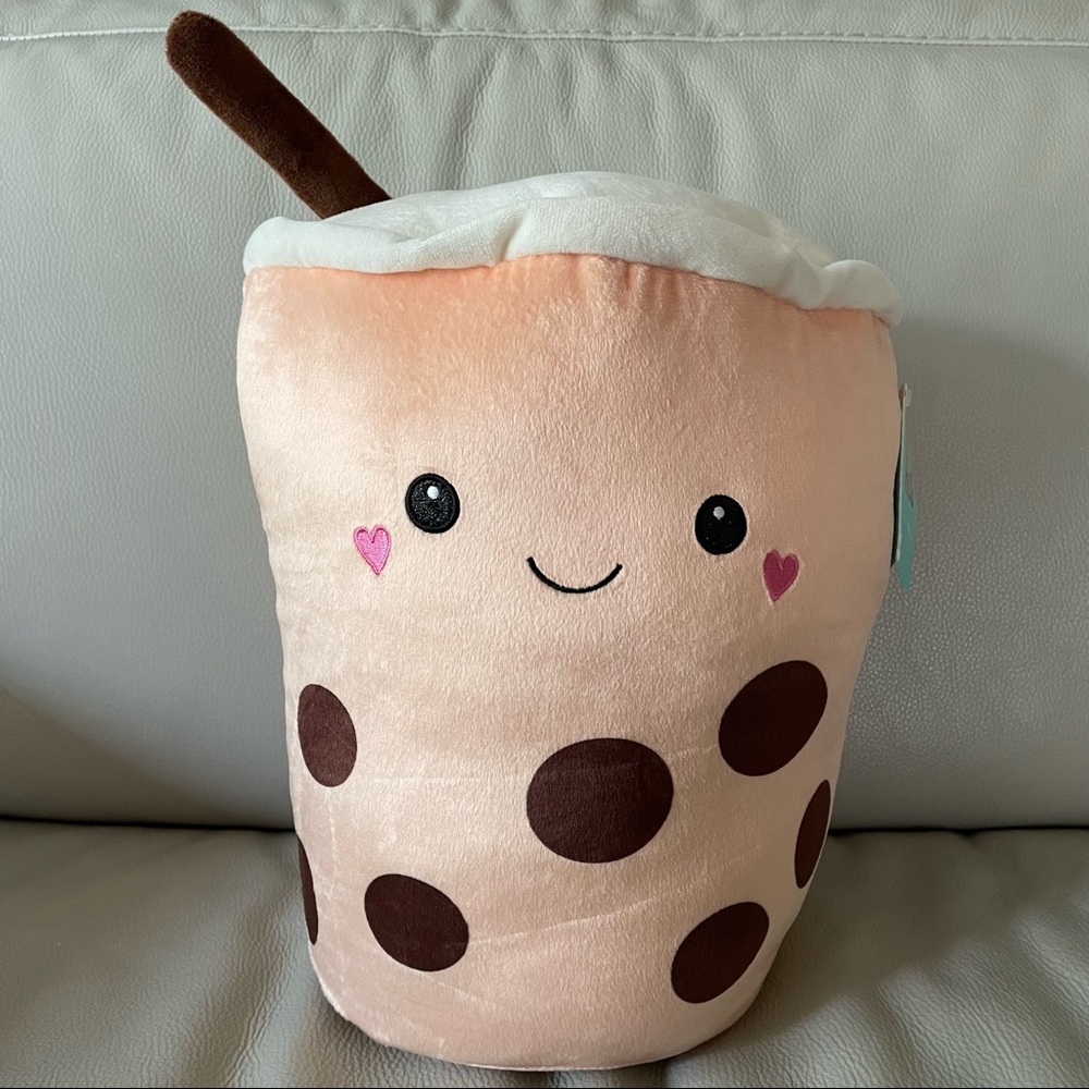 Hug Me stuffed Bubble Tea Plushie